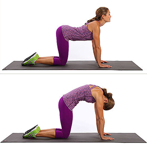 Делал зарядку болит спина