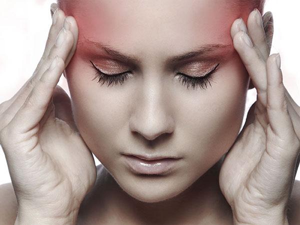 Массаж точек когда болит голова