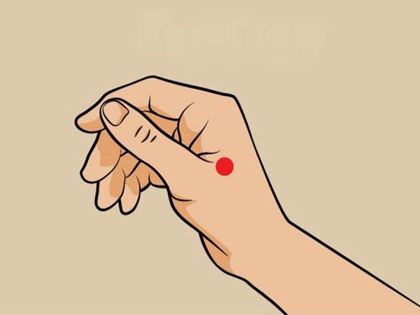 Массаж точек когда болит голова