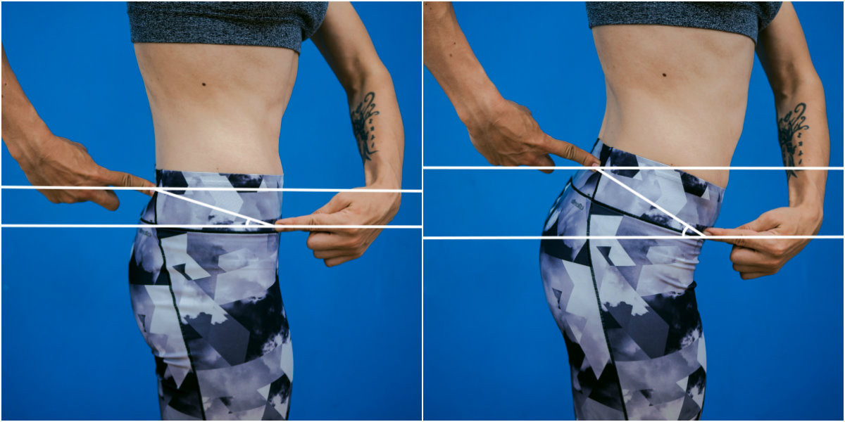 Тест по косточкам таза Тест на гиперлордоз по косточкам таза