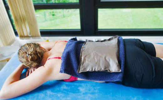 Теплый компресс на поясницу