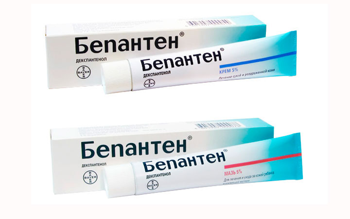 Бепантен - крем и мазь Бепантен - крем и мазь