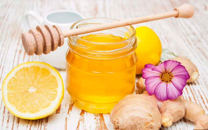 Имбирь с медом и лимоном Имбирь с медом и лимоном