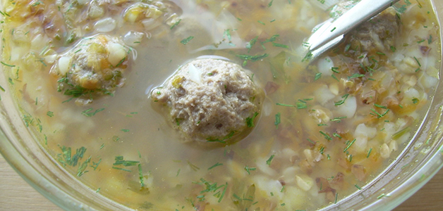 Гречневый суп с говядиной Вкусный гречневый суп