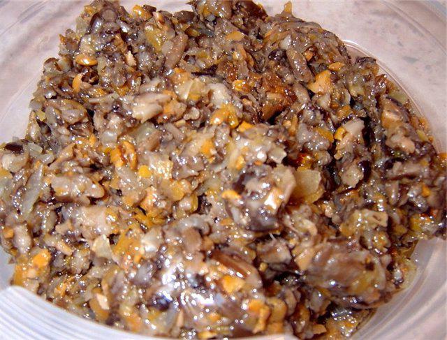 Икра из грибов Икра грибная
