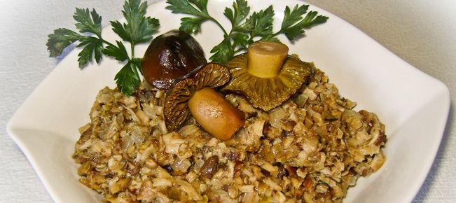 Грибы икра грибная Грибная икра из грибов