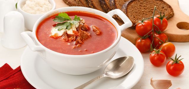 классический зеленый борщ классический борщ с курицей