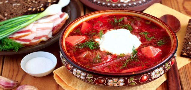 классический борщ классический борщ со свининой