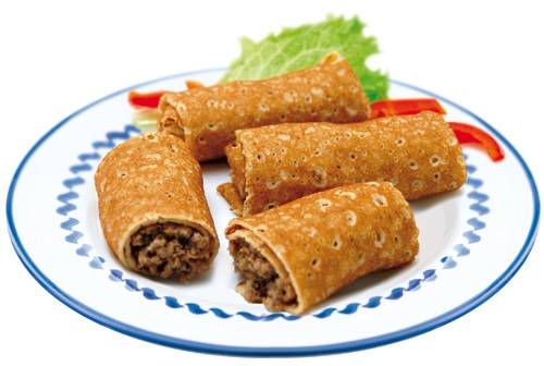 блины с начинкой из фарша мясная начинка