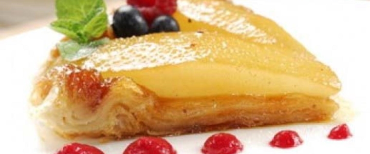 Пирог с грушей вкусный Пирог с грушей из слоеного теста
