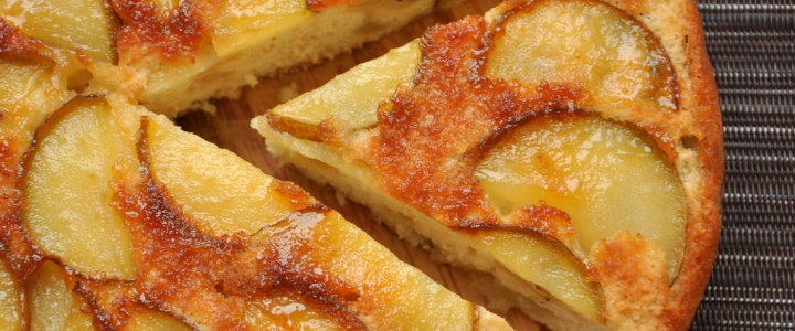 Пирог с грушей и яблоком Пирог с грушей и яблоком