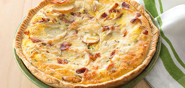 Пирог с картошкой и грибами Заливной пирог с картошкой