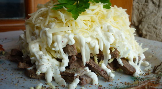 Салат мужской каприз фото Салат мужской каприз рецепт