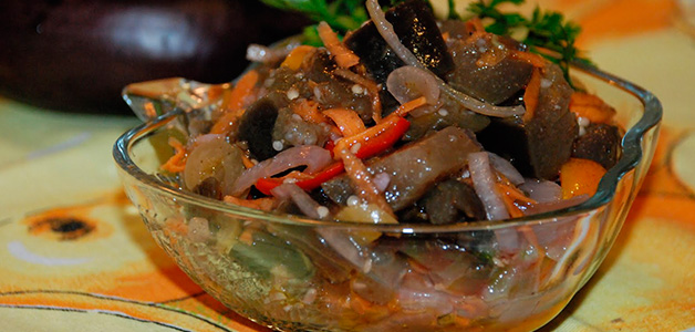 Рецепт маринованных баклажанов Маринованные баклажаны