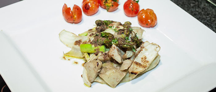 Салат с артишоком Салат с маринованными артишоками
