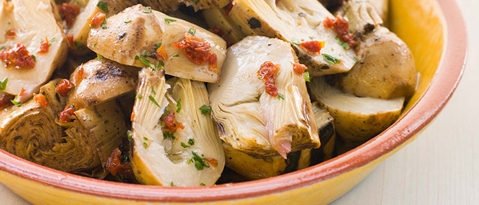 Салат с артишоками Салат с артишоком