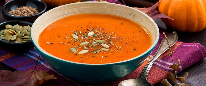 Вкусный тыквенный суп Тыквенный суп на кокосовом молоке