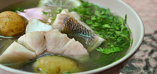 приготовить уху из окуня сварить уху из окуня