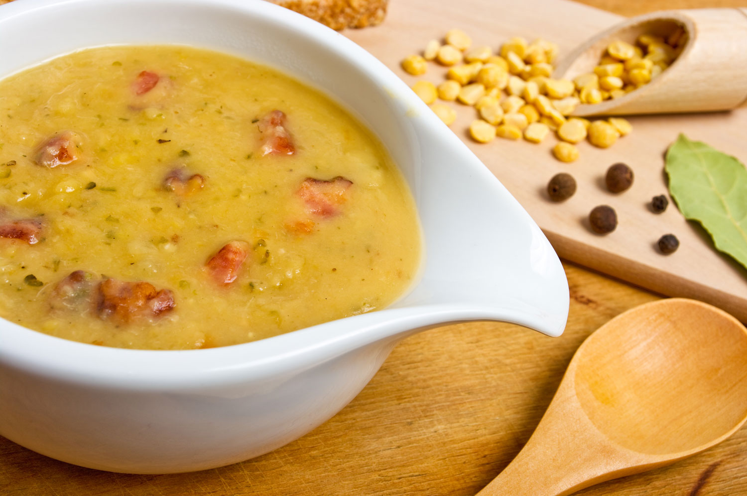 Гороховая каша с мясом Гороховая каша рецепт с фото