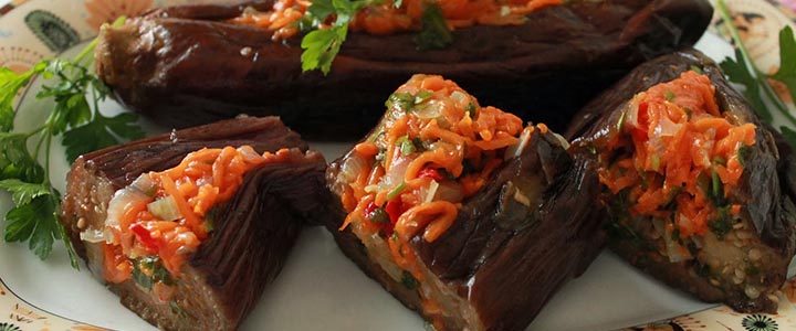 Закуска из баклажанов Маринованные баклажаны