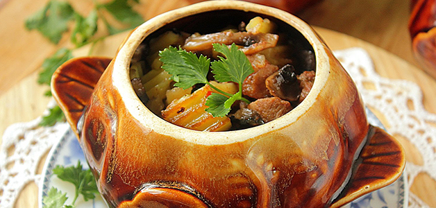 Жаркое с мясом Жаркое из свинины