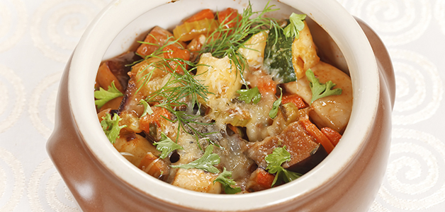 Жаркое из курицы с овощами Жаркое с баклажанами